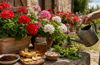 Recette de Grand-Mère pour avoir de Beaux Géraniums : Astuces