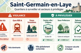 Saint-Germain-en-Laye Quartier Chaud à éviter à Paris (Bel-Air…)