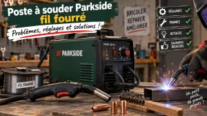 Poste à souder Parkside fil fourré Problème pannes : Solutions 🔧