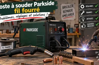 Poste à souder Parkside fil fourré Problème pannes : Solutions 🔧